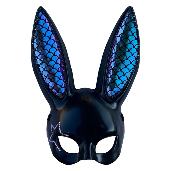 “Mermaid” Bunny Rabbit Mask - Picture 1 of 5